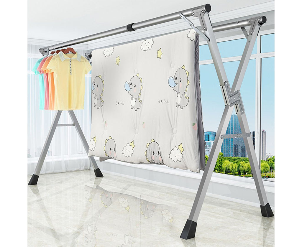 Portable Foldable Clothes Drying Rack for Indoor and Outdoor Laundry