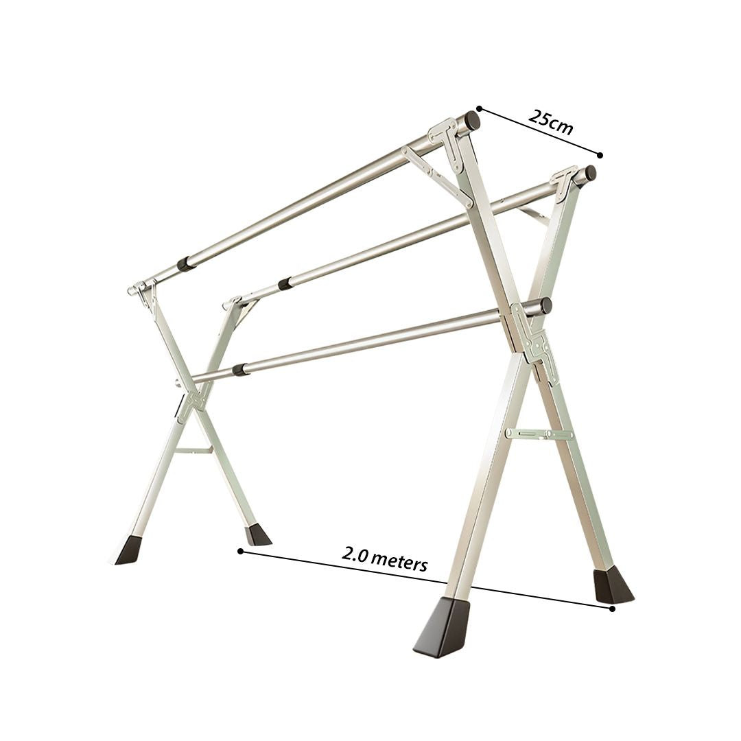 Foldable Clothing Rack and Laundry Rack for Hanging Storage