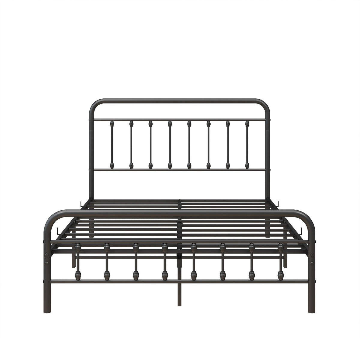 Victorian-Style Platform Bed with Under-Bed Storage