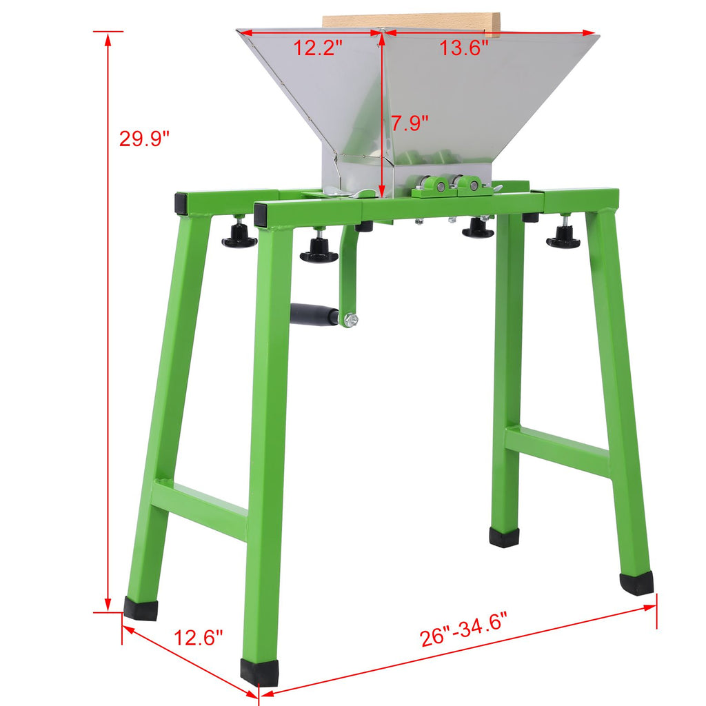 Manual Fruit Crusher for Wine and Cider Making