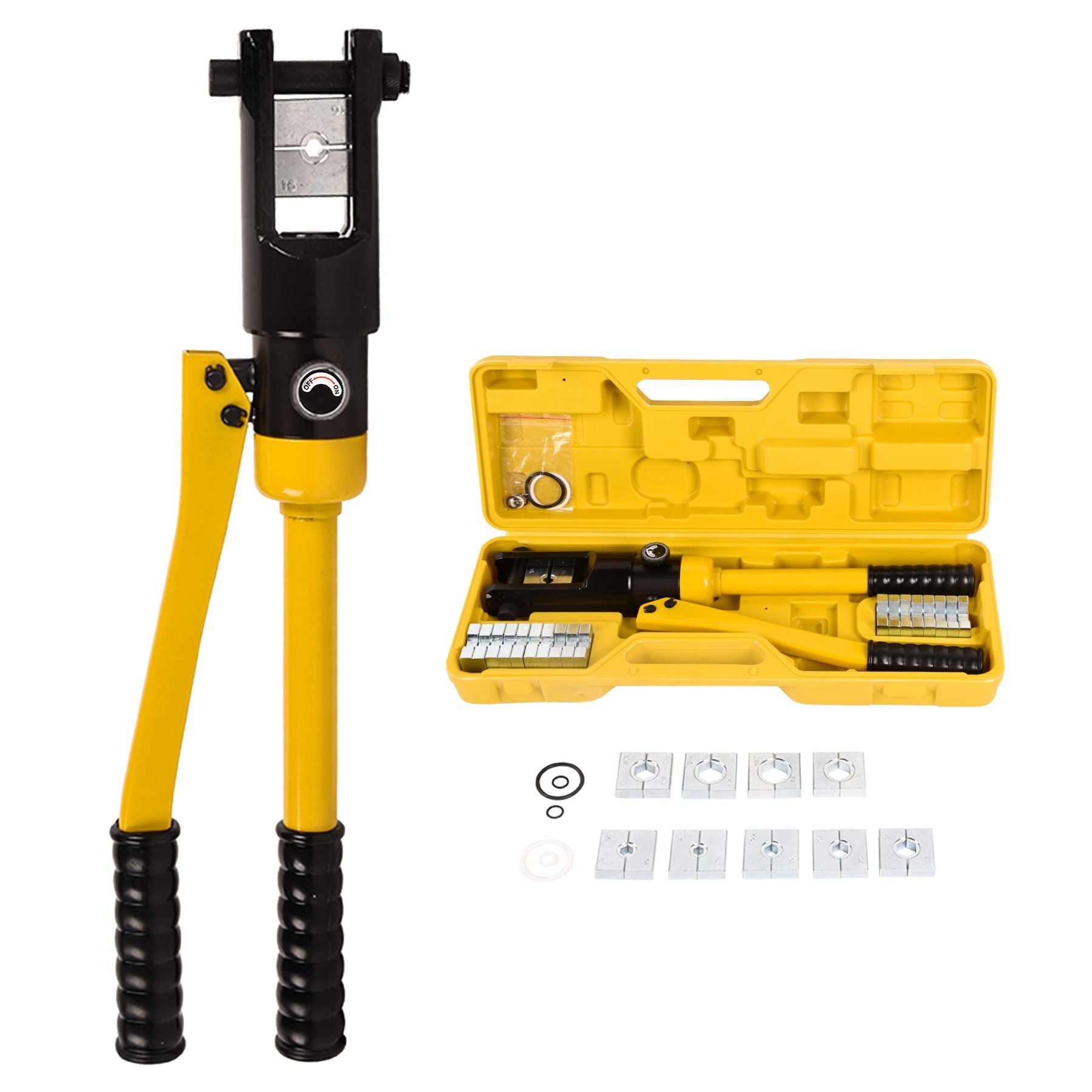 Hand Hydraulic Cable Lug Crimping Tool Set