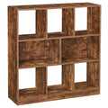 8-Cube Organizer, Modern Bookcase Storage for Livingroom Kidroom, Brown