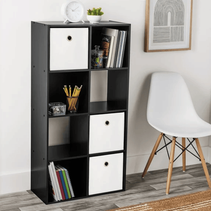 8 Cube Storage Organizer, Black (Shipment from Walmart)