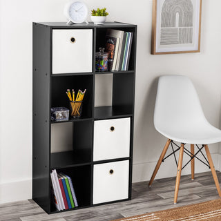 8 Cube Storage Organizer, Black