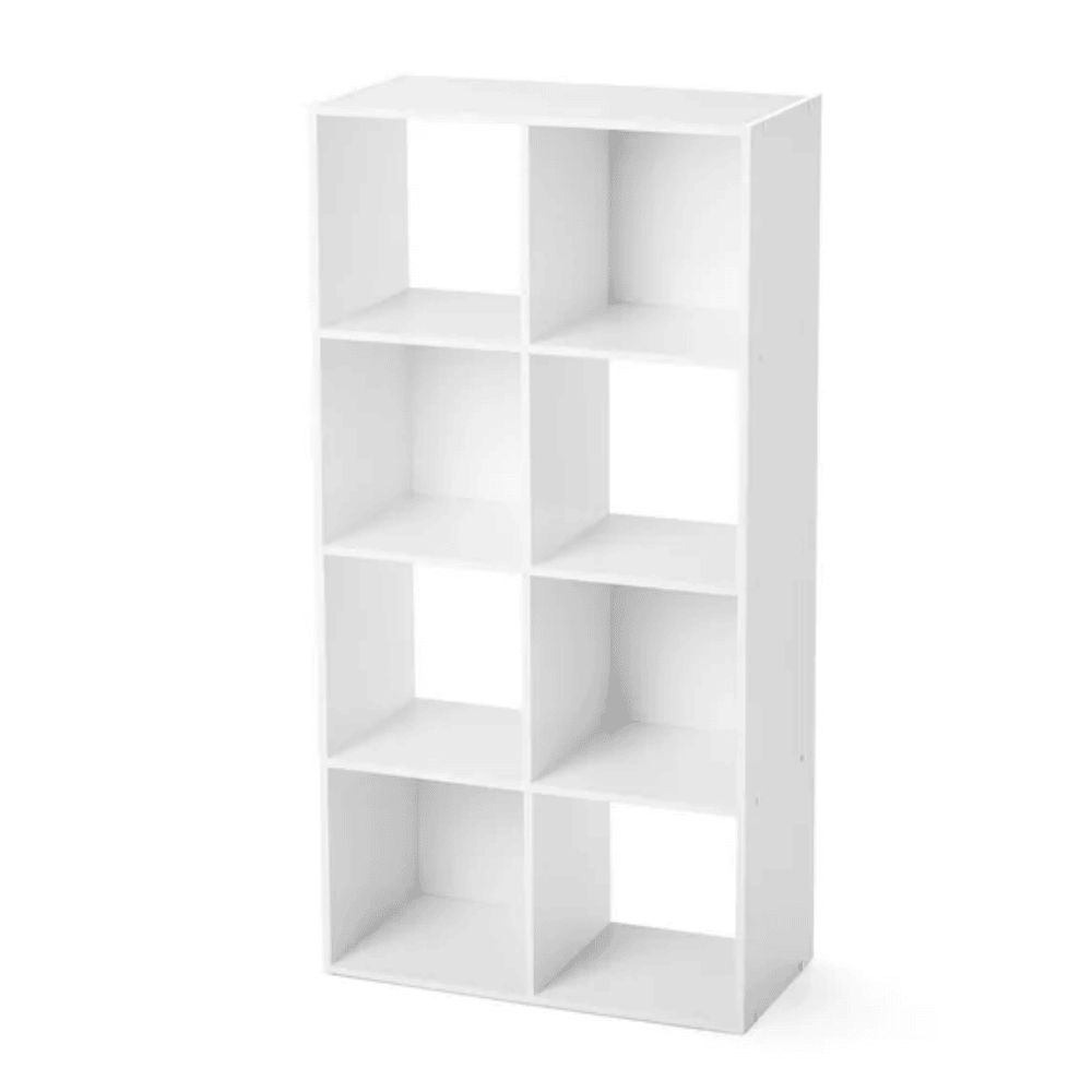 Eight-Cube Organizer for Vertical or Horizontal Display