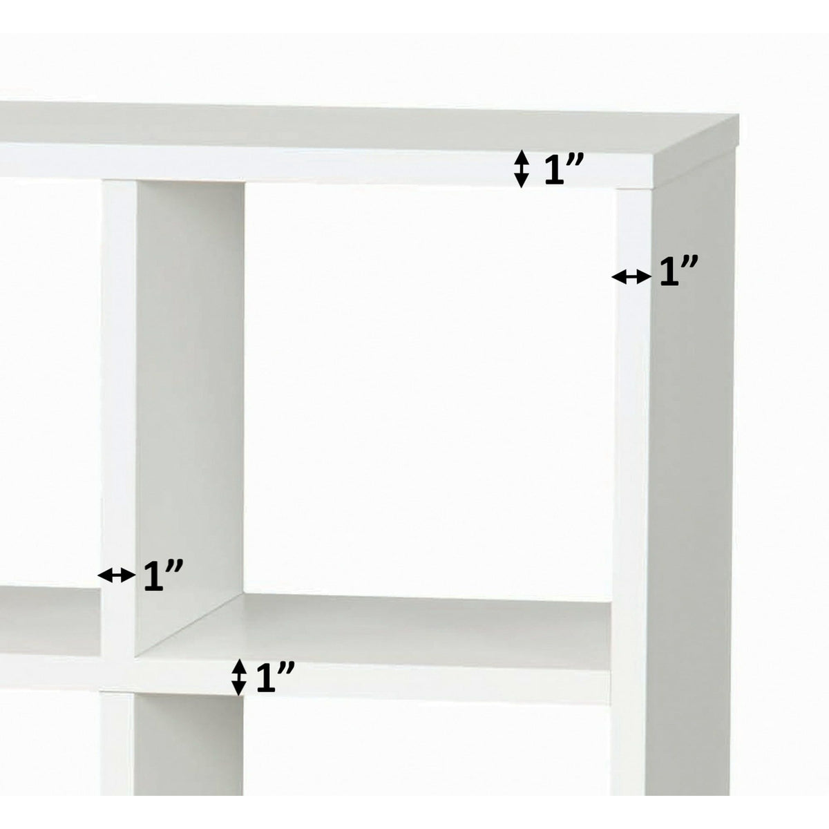 8-Cube Organizer with a Clean, Raised Profile