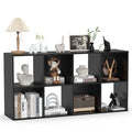 Modern 8-Cube Organizer with Removable Back Panels