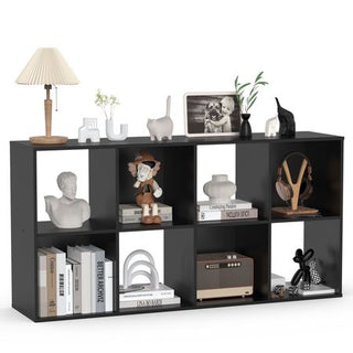 Modern 8-Cube Organizer with Removable Back Panels