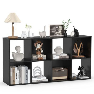 Modern 8-Cube Organizer with Removable Back Panels