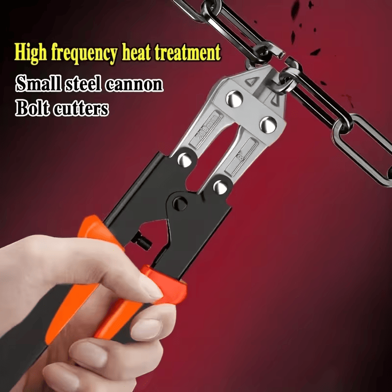 Multipurpose Bolt Cutter with Compact Storage Lock