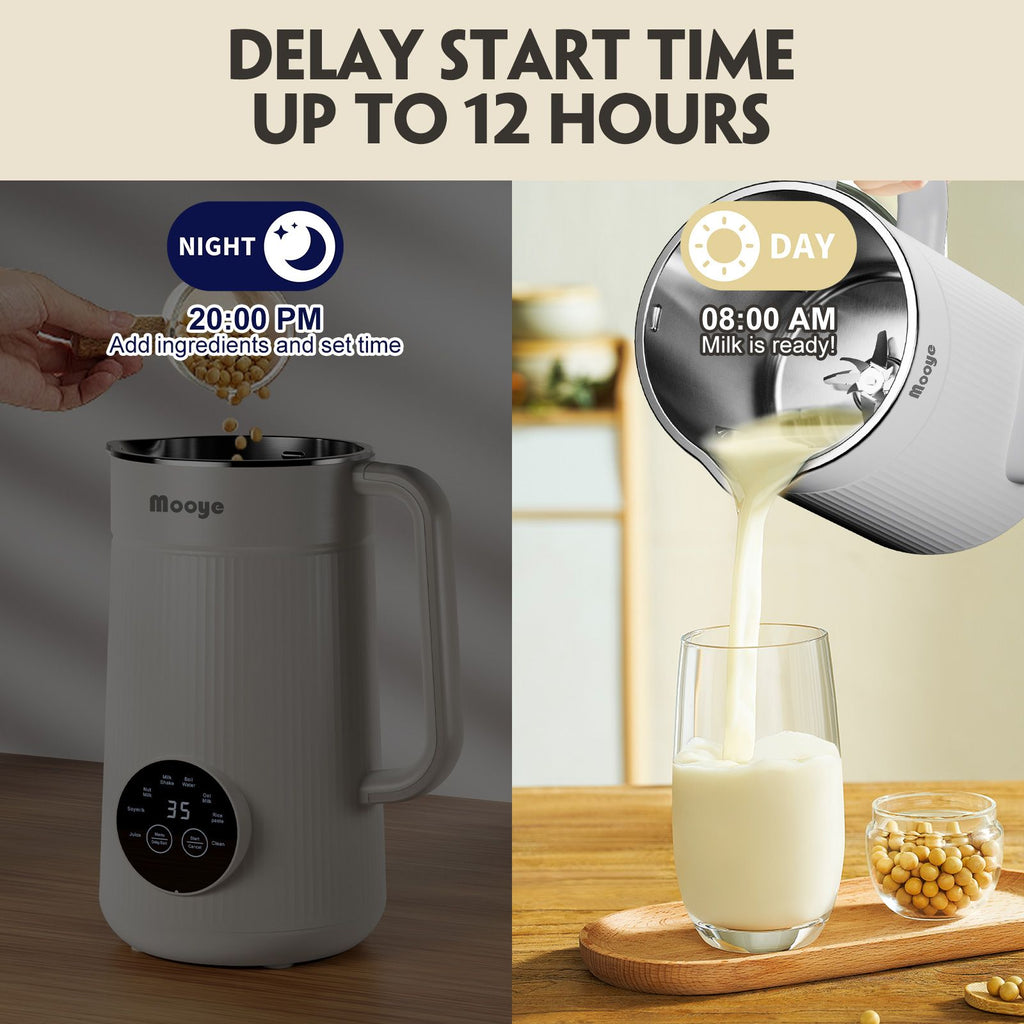8-in-1 Automatic Nut Milk Maker – Make Plant-Based Beverages at Home