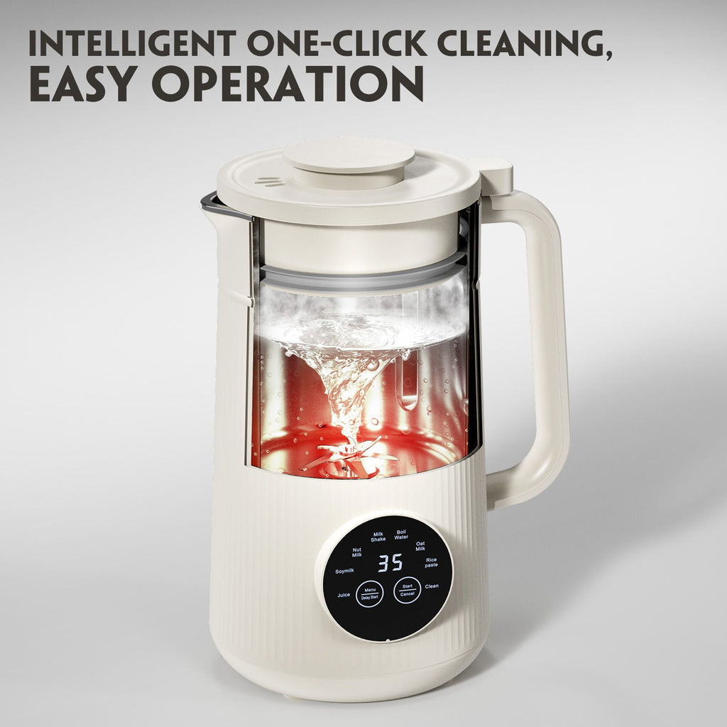 8-in-1 Automatic Nut Milk Maker – Make Plant-Based Beverages at Home