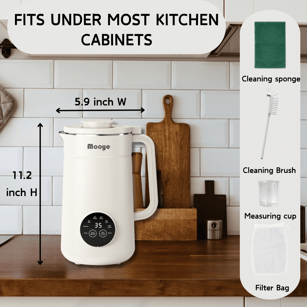 8-in-1 Automatic Nut Milk Maker – Make Plant-Based Beverages at Home