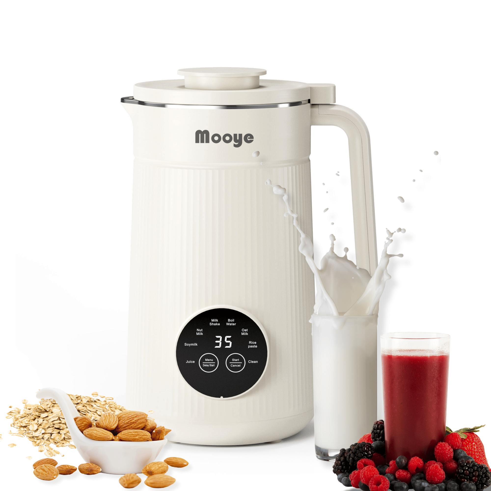 8-in-1 Automatic Nut Milk Maker – Make Plant-Based Beverages at Home