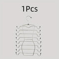 8-Layer Space-Saving Stainless Steel Underwear & Bra Hanger