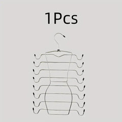 8-Layer Space-Saving Stainless Steel Underwear & Bra Hanger