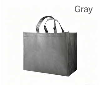 8 Pack Reusable Non-Woven Grocery Tote Bags