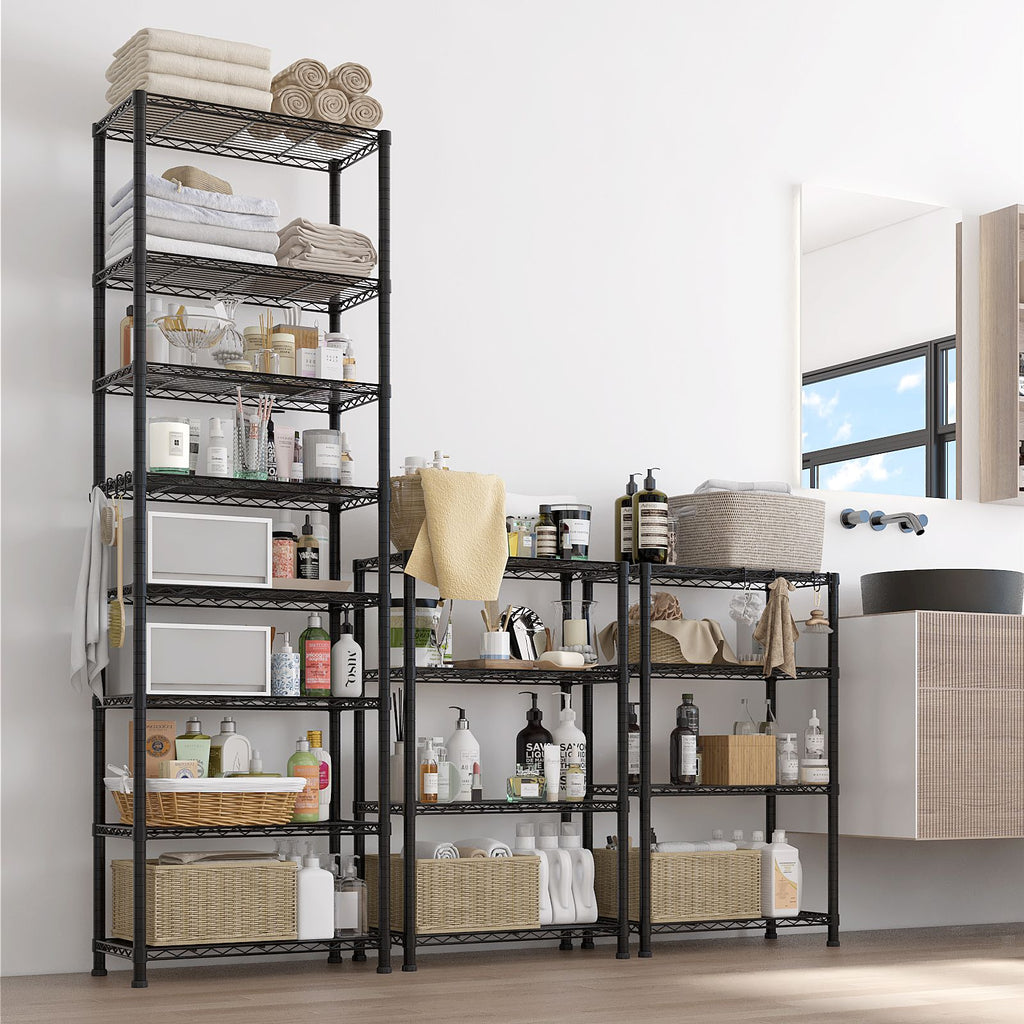 Adjustable Wire Shelving Unit for Garage and Pantry