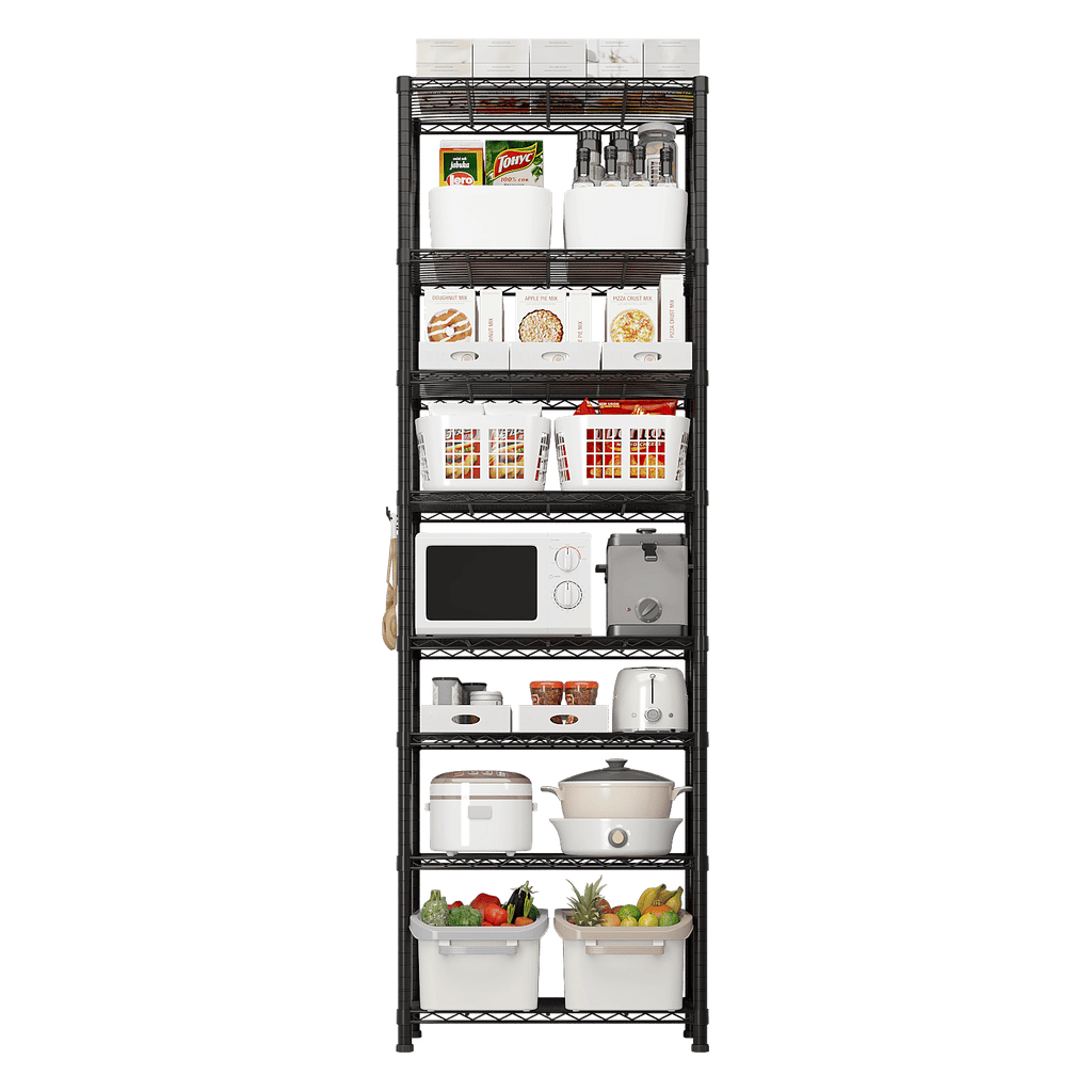 Adjustable Wire Shelving Unit for Garage and Pantry