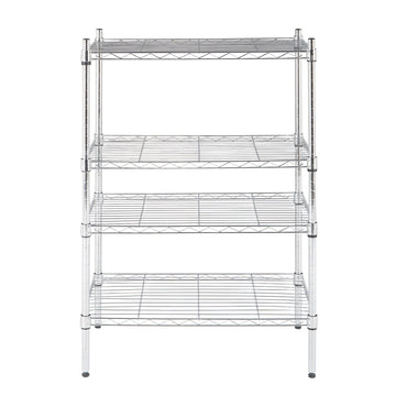 Flexible Eight-Tier Wire Storage Rack