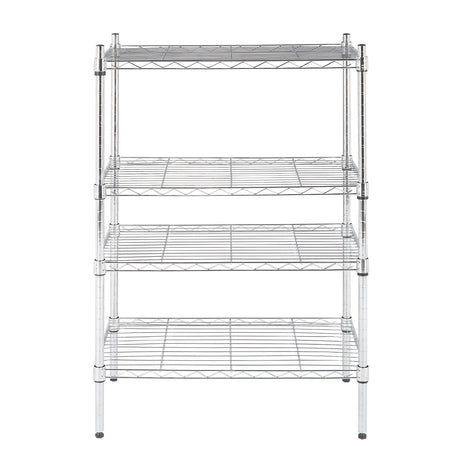 Flexible Eight-Tier Wire Storage Rack