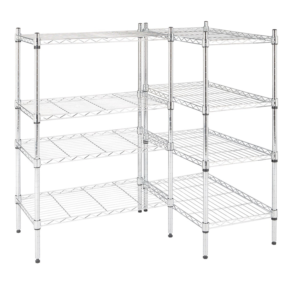 Flexible Eight-Tier Wire Storage Rack