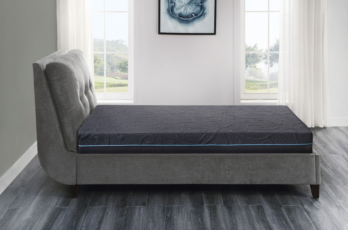 Firm Hybrid Mattress with Gel-Infused Foam for Restful Sleep