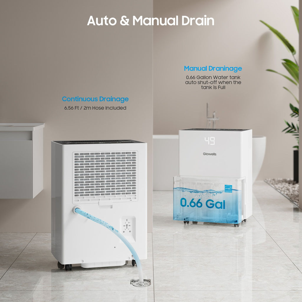 80 Pints Energy Star Dehumidifier for Large Spaces