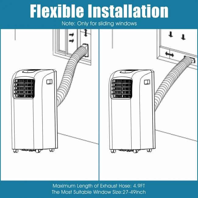Portable Climate Control with Sleep and Dehumidifying Modes