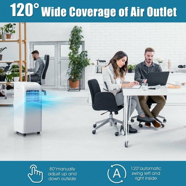 Portable Climate Control with Sleep and Dehumidifying Modes