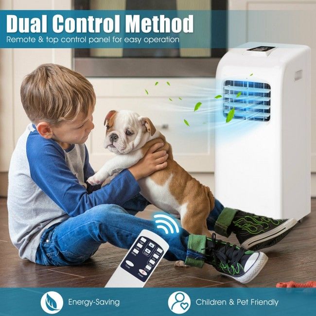 Portable Climate Control with Sleep and Dehumidifying Modes
