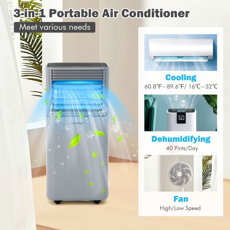 Three-in-One Portable Air Conditioner