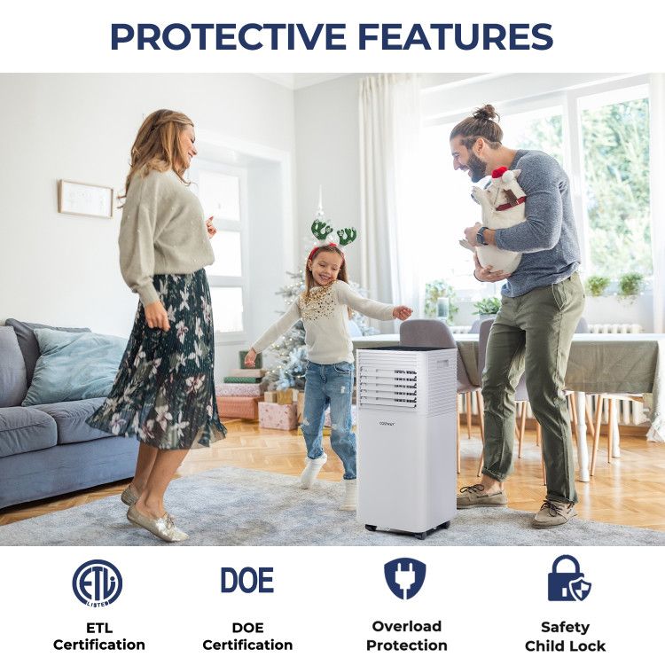 Three-in-One Portable Air Conditioner