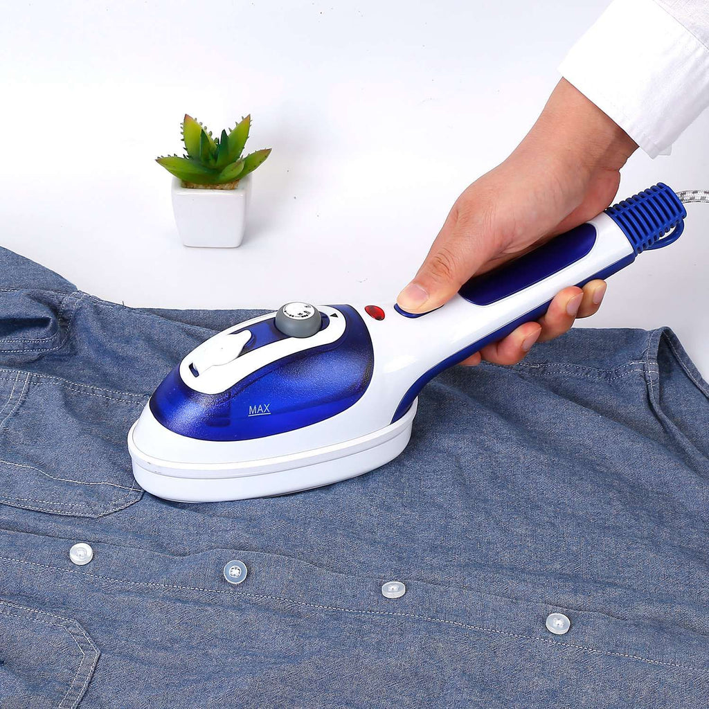 Adjustable Handheld Garment Steamer for Flat or Hanging Care