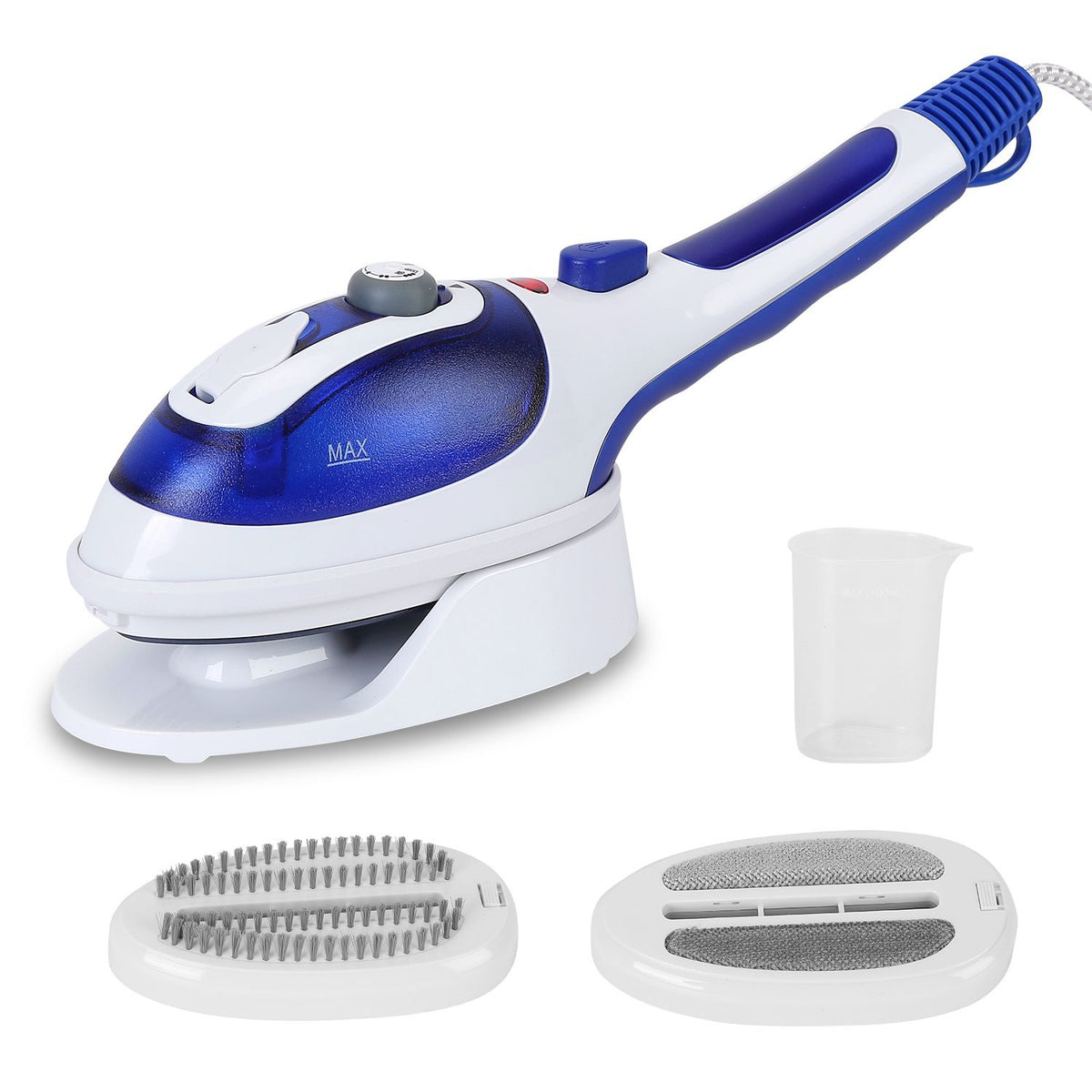 Adjustable Handheld Garment Steamer for Flat or Hanging Care