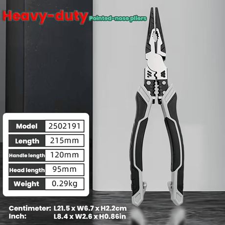 Five-in-One Combination Pliers for Versatile Projects