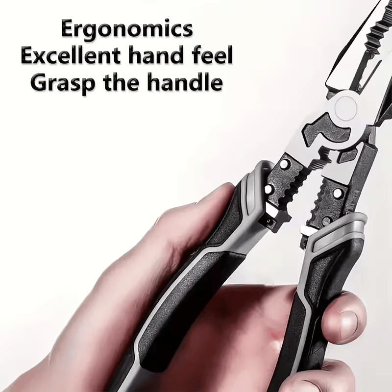 Five-in-One Multi-Tool Pliers for Detailed Work