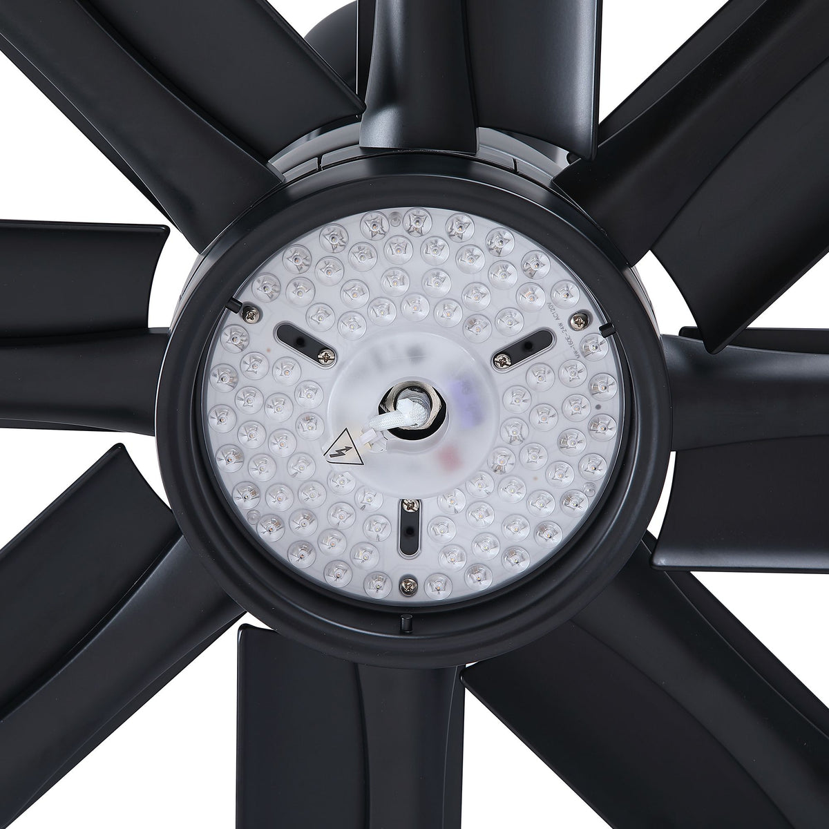 Farmhouse Smart Ceiling Fan with Integrated LED Light
