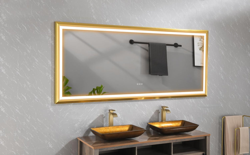 Dimmable LED Vanity Mirror with Anti-Fog Function