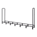 Raised Firewood Storage Rack with Vented Cover