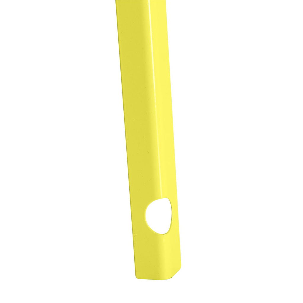 Yellow Wind-Powered Garden Windmill