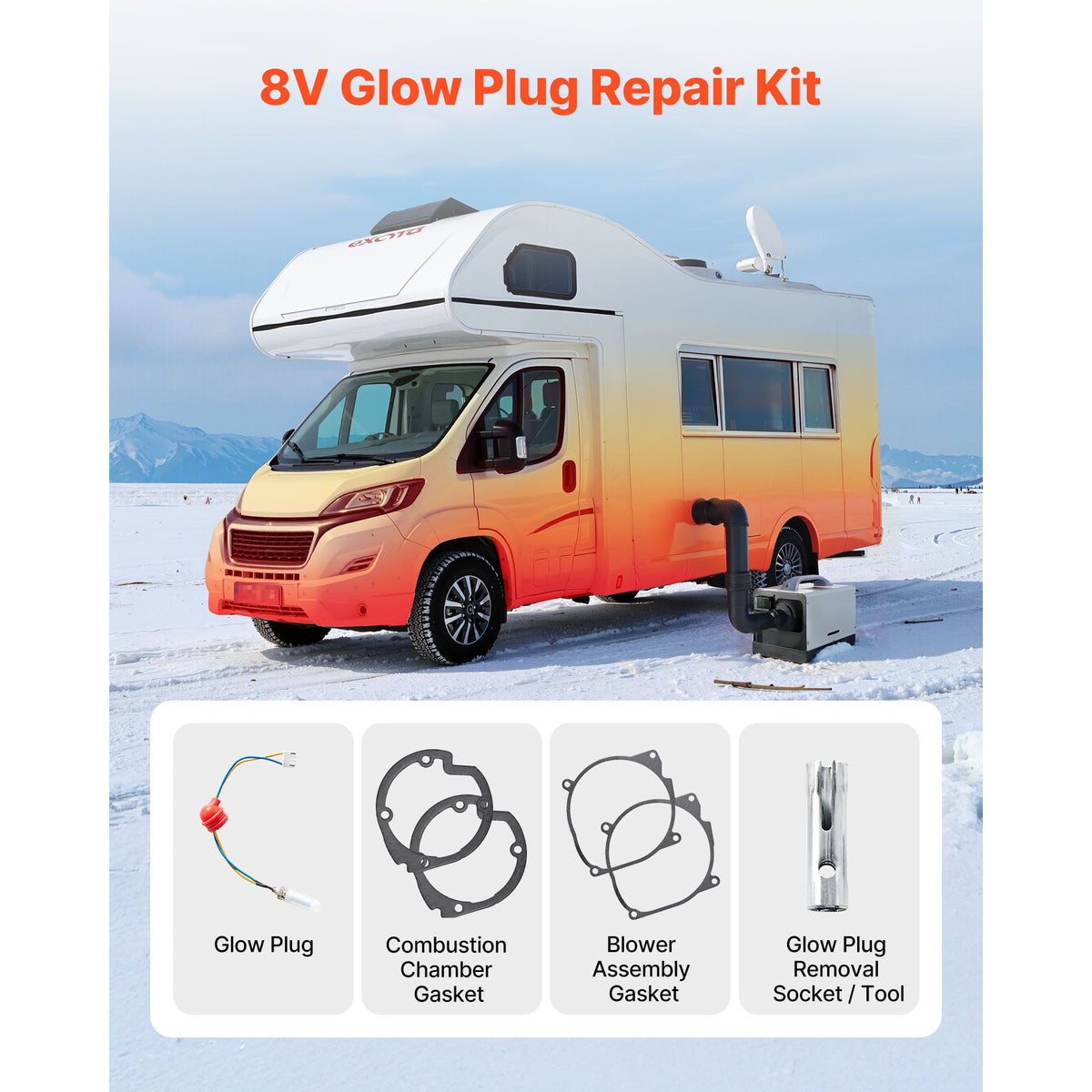 Diesel Air Heater Glow Plug Repair Kit