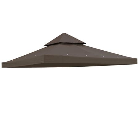 Ventilated Two-Tier Replacement Gazebo Canopy