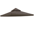 Ventilated Two-Tier Replacement Gazebo Canopy