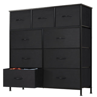 Wide Drawer Dresser for Closets and Hallways