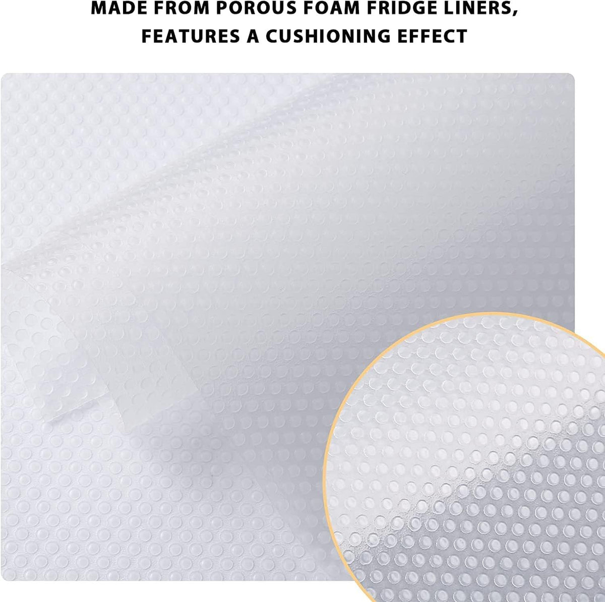 Nine-Pack Washable Cut-to-Fit Fridge and Drawer Liners