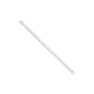 Spring-Loaded Tension Curtain Rod with Nonslip End Pads
