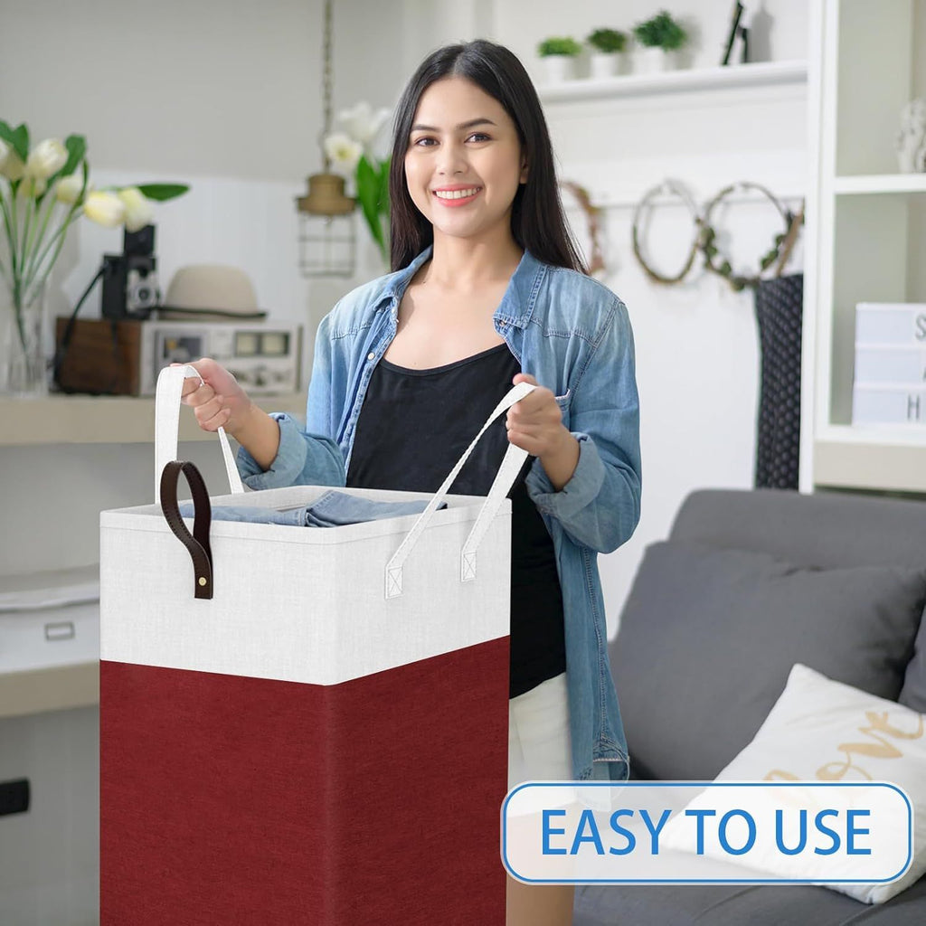 Rolling Storage Basket: Organize Laundry & Clutter with Ease