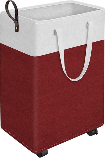 Rolling Storage Basket: Organize Laundry & Clutter with Ease