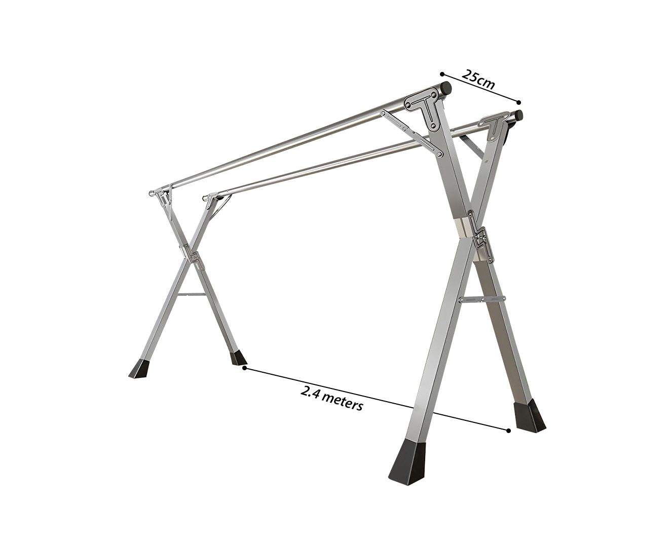 Portable Standing Clothes Drying Rack – Foldable Laundry Hanger